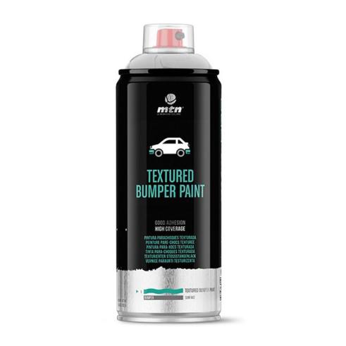Spray MTN PRO Pintura Parachoques Gris Texturado