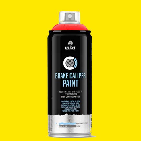 Spray MTN PRO Pintura Pinzas de Freno Amarilla
