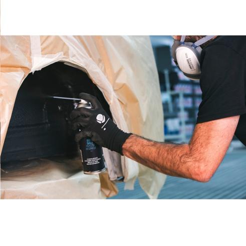 Spray MTN PRO Protector Antigravilla Negro