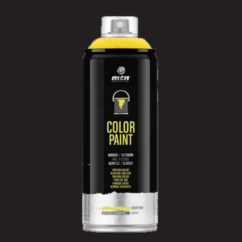Spray MTN PRO RAL Acrílico Negro Satinado