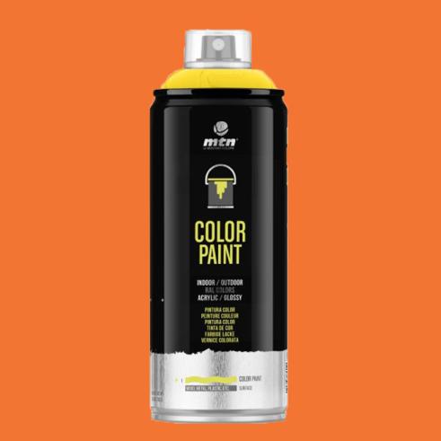 Spray MTN PRO RAL Acrílico R-2004 Naranja Puro