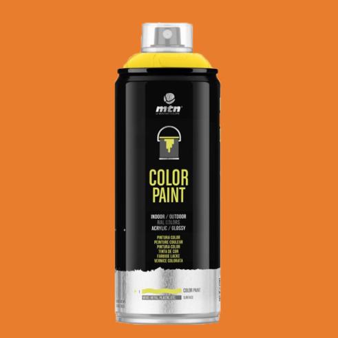 Spray MTN PRO RAL Acrílico R-2011 Naranja Intenso