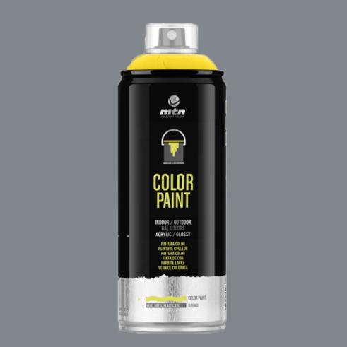 Spray MTN PRO RAL Acrílico R-7001 Gris Plata