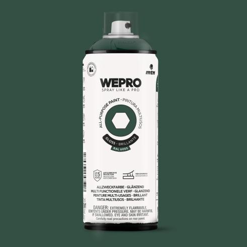 Spray MTN WEPRO Solvent Brillante VERDE HOBBIT - RAL 6005