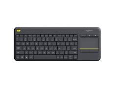 Teclado Inalambrico Logitech K400 Plus con Touchpad para PC/TV