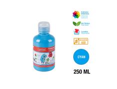 TEMPERA 250ML CIAN MP