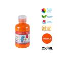 TEMPERA 250ML NARANJA MP