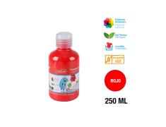 TEMPERA 250ML ROJO MP