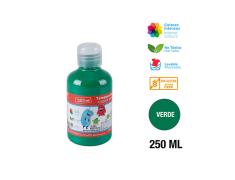 TEMPERA 250ML VERDE MP