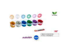 TEMPERA 6 COLORES PURPURINA MP