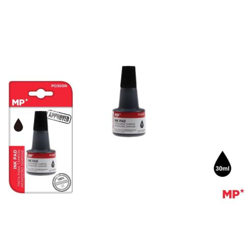 Tinta Tampon Negra 30 ml MP