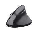 Trust Raton Inalambrico USB de Diseño Ergonomico con Indicadores LED - 6 Botones - Color Negro