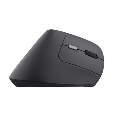 Trust Raton Inalambrico USB de Diseño Ergonomico con Indicadores LED - 6 Botones - Color Negro