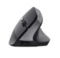 Trust Raton Inalambrico USB de Diseño Ergonomico con Indicadores LED - 6 Botones - Color Negro