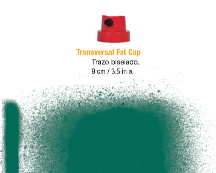 transversal caps trazo biselado