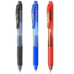 bolis pentel bk77 superb y pentel energel 0.7